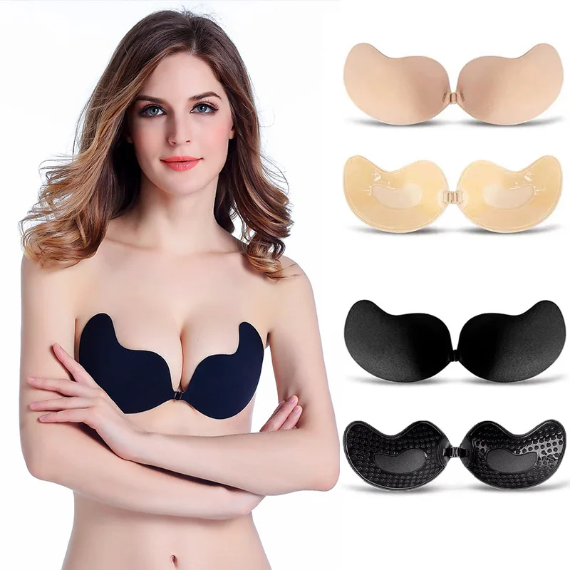 Sexy Women's Bra Invisible Pus - огляд і ціна Push Up Bra Silicone